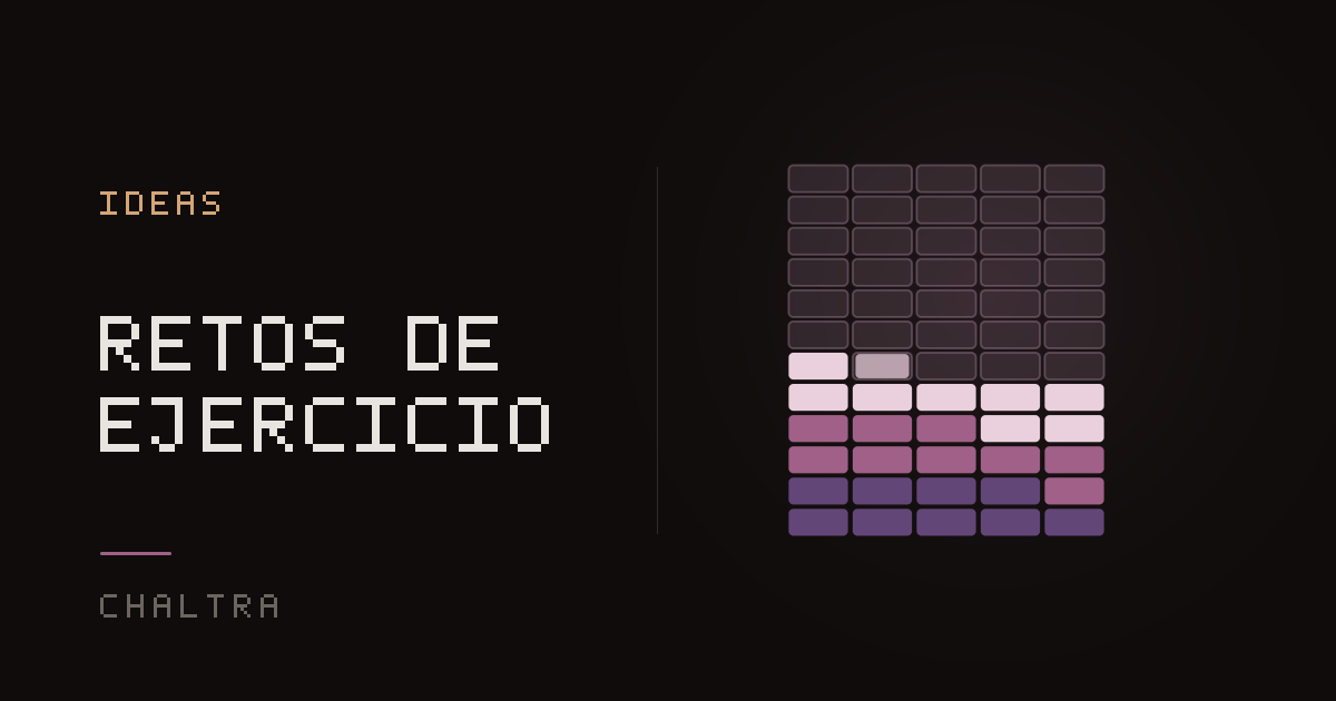 Muro de ladrillos que se llena con cada día de un reto fitness