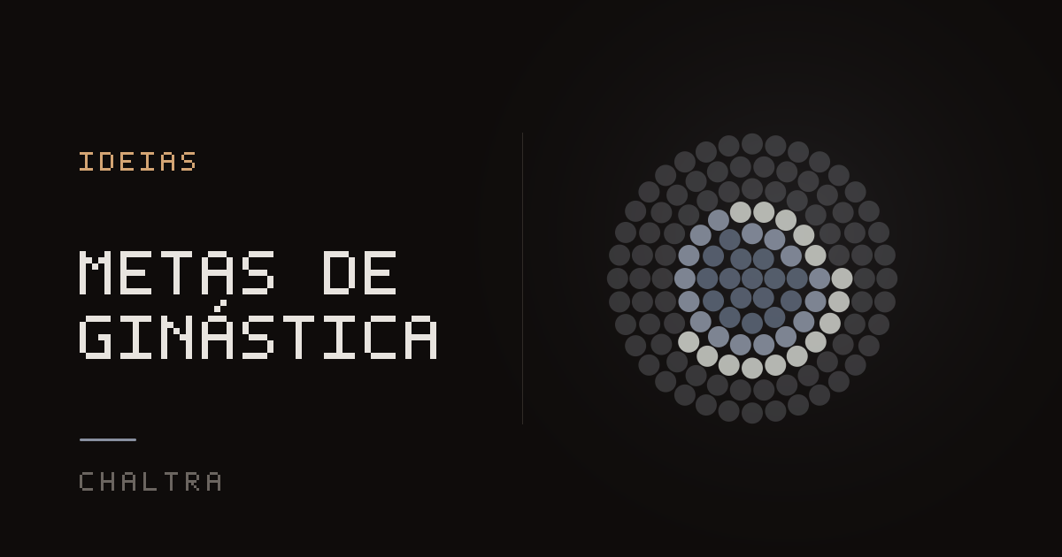 Grade de pontos enchendo com os treinos de ginástica e os elementos conquistados