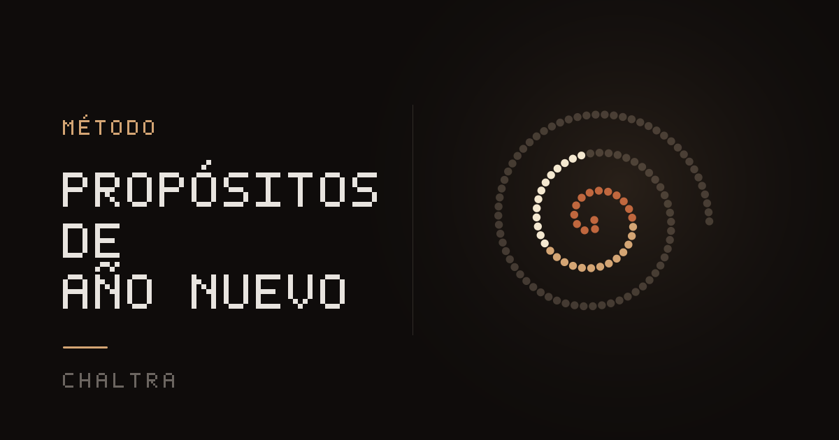 Un nuevo comienzo de año marcado en un calendario de días
