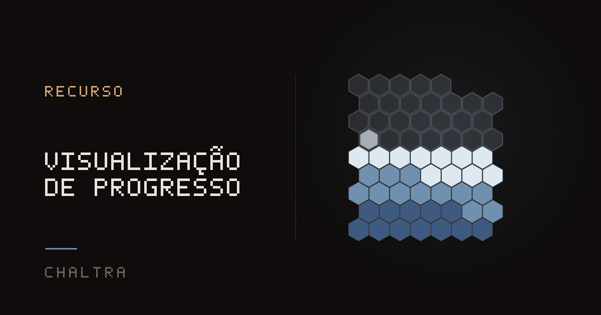 Colmeia de progresso se enchendo até o alvo de uma meta
