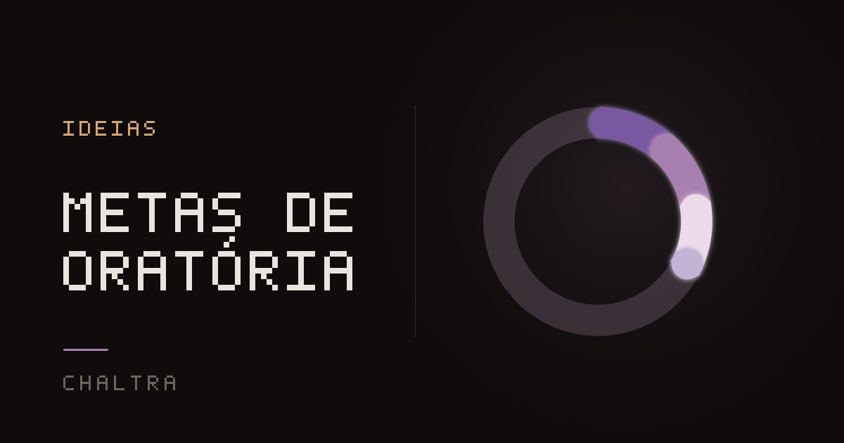 Anel se fechando com as falas e os ensaios de oratória anotados
