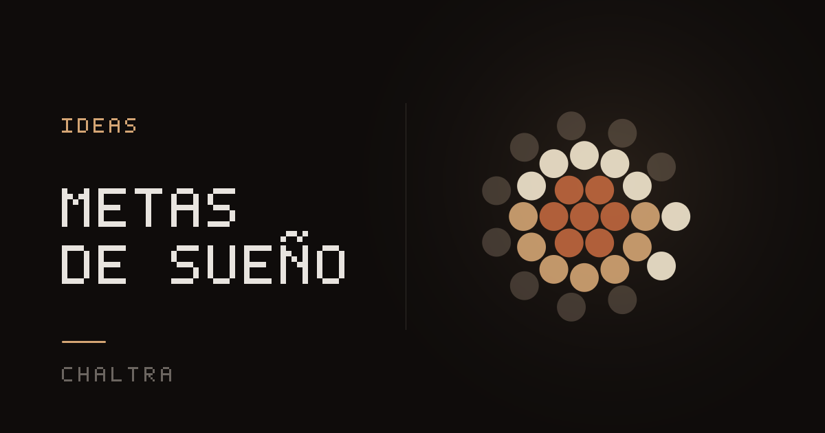 Cuadrícula de 30 noches que se llena con cada noche de 7 horas de sueño marcada