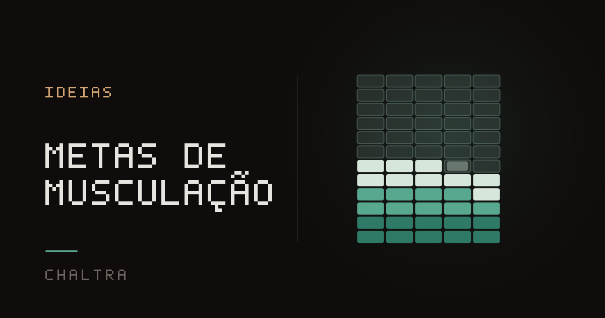Parede de tijolos empilhando com os treinos de musculação e os quilos anotados